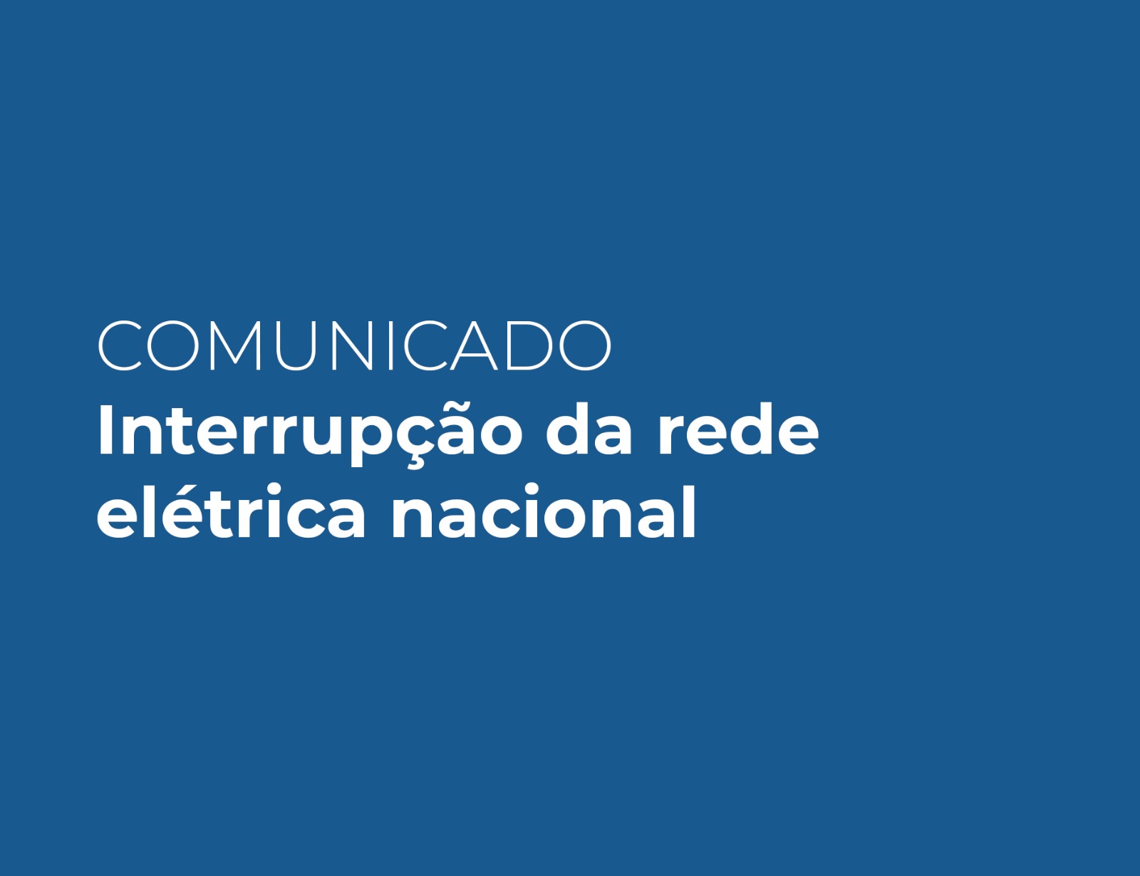 ATUALIZAÇÃO  22H00